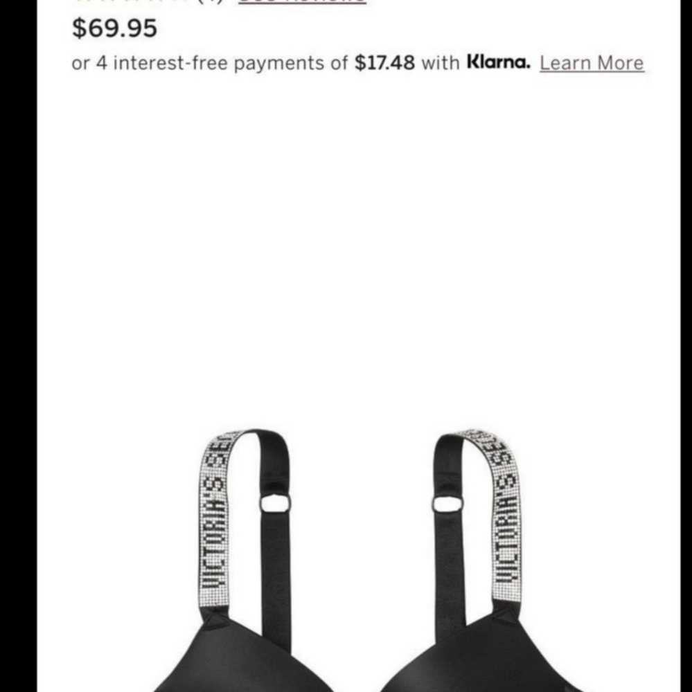 New  VS Pushup bra 38b